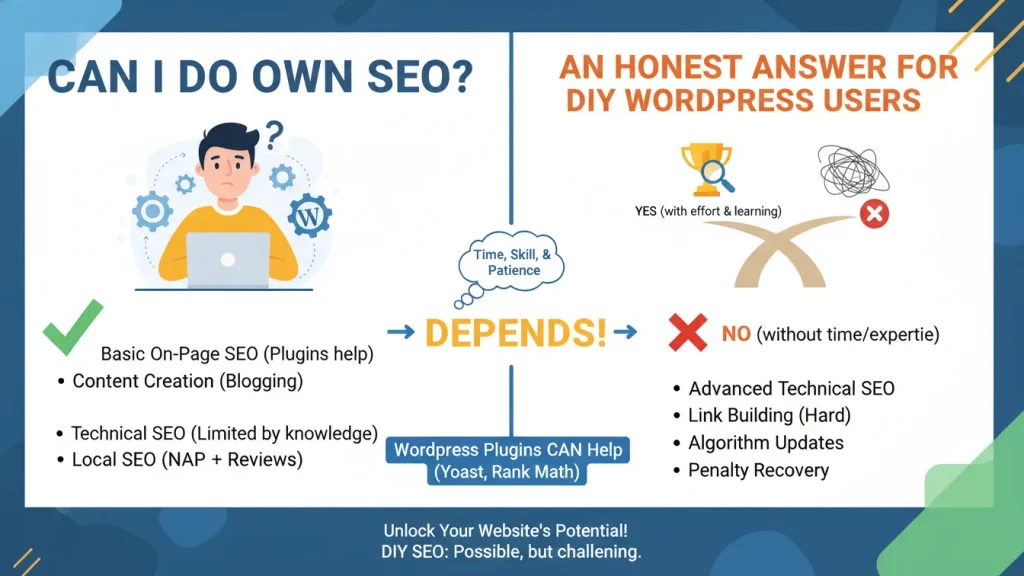 Can I Do My Own SEO An Honest Answer for DIY WordPress Users